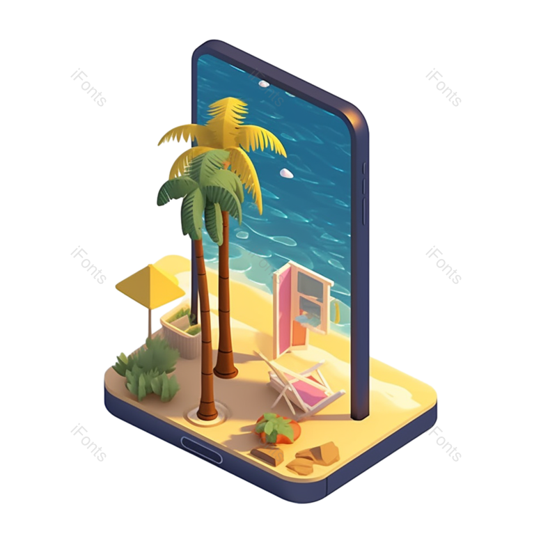 装饰图片,卡通元素,创意设计PNG,树木免抠素材